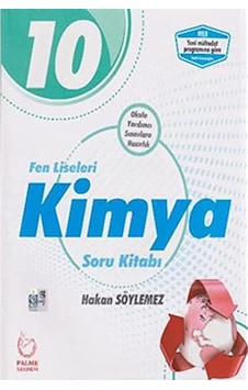10. Sınıf Fen Liseleri Kimya Soru Kitabı 2019 10. Sınıf Fen Liseleri Kimya Soru Kitabı 2019