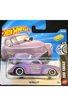 Hot Wheels Tekli Arabalar '41 Willys Jjk01 Rod Squad Çok Renkli Hot Wheels Tekli Arabalar '41 Willys Jjk01 Rod Squad Çok Renkli