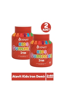 Atavit Kids Iron Demir 60 Gummies 2 Adet Atavit Kids Iron Demir 60 Gummies 2 Adet
