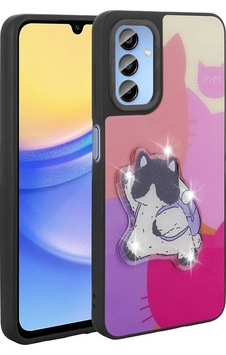 Galaxy Uyumlu A25 Kılıf Parlayan Kabartmalı İkonik Figürlü Zore Amas Silikon Kapak Galaxy Uyumlu A25 Kılıf Parlayan Kabartmalı İkonik Figürlü Zore Amas Silikon Kapak
