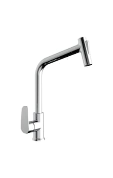 Nsk Magestic N2043802 Pull-out Eviye Bataryası Krom Gri Nsk Magestic N2043802 Pull-out Eviye Bataryası Krom Gri