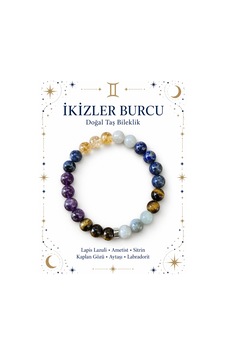 İkizler Burcuna Özel Doğaltaş Bileklik Mor - 928507068 Mor İkizler Burcuna Özel Doğaltaş Bileklik Mor - 928507068 Mor