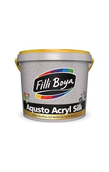 Filli Boya Aqusto Acryl Silk Saf Akrilik İpek Mat Dış Cephe Boyası 15 Lt 15 LT Filli Boya Aqusto Acryl Silk Saf Akrilik İpek Mat Dış Cephe Boyası 15 Lt 15 LT