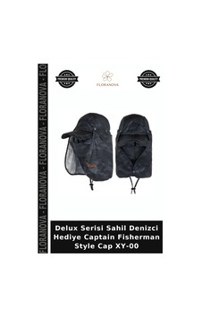 Floranova Delux Serisi Sahil Denizci Hediye Captain Fisherman Style Cap Xy-00 Çok Renkli Floranova Delux Serisi Sahil Denizci Hediye Captain Fisherman Style Cap Xy-00 Çok Renkli