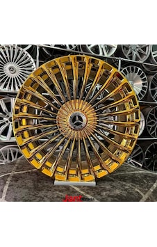 19" İnç 5x112 Mercedes Maybach Gold Krom Jant Modeli Mercedes