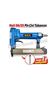 Nail 06/25 Pin Çivi Tabancası - Yedek Dil Hediyeli Nail 06/25 Pin Çivi Tabancası - Yedek Dil Hediyeli