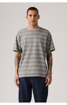 Levi's Red Tab Vintage Tee Tr Mammoth Stripe Mi Gri Erkek T-shirt Levi's Red Tab Vintage Tee Tr Mammoth Stripe Mi Gri Erkek T-shirt
