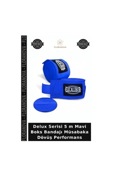 Delux Serisi 5 M Mavi Boks Bandajı Müsabaka Dövüş Performans Diğer Delux Serisi 5 M Mavi Boks Bandajı Müsabaka Dövüş Performans Diğer