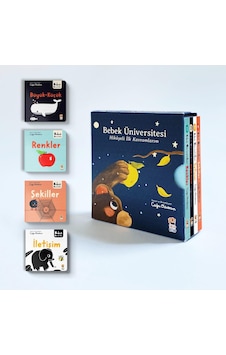 Sincap Kitap Bebek Üniversitesi Hikayeli İlk Kavramlarım 4 Kitap