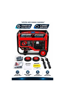 Dragro Drg-3kva İpli 3 Kva Monofaze Benzinli Jeneratör Isınmaya Karşı Koruma