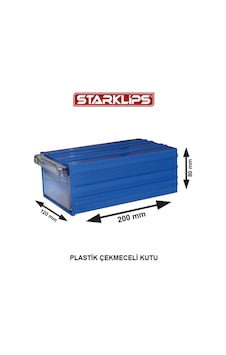 Plastik Çekmece 120 120x80x200 5 Adet