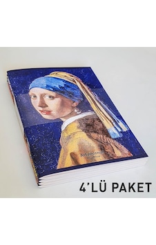 Etika Art Journal 4'lü A5 Çizgili Defter Seti Etika Art Journal 4'lü A5 Çizgili Defter Seti
