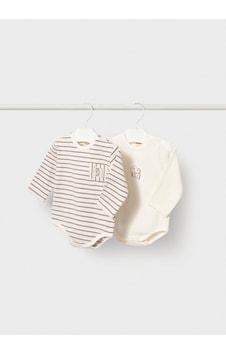 Mayoral Kış Sezon Unisex Bebek Yenidoğan 2'li Uzun Kol Bady Set - Bej Mayoral Kış Sezon Unisex Bebek Yenidoğan 2'li Uzun Kol Bady Set - Bej
