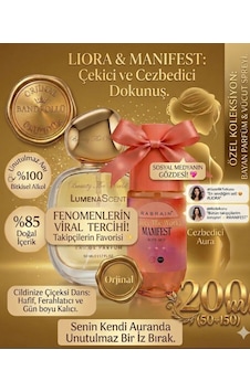 Lumena Liora & Manifest Kadın Parfüm EDP 50 ML + Vücut Spreyi 150 ML