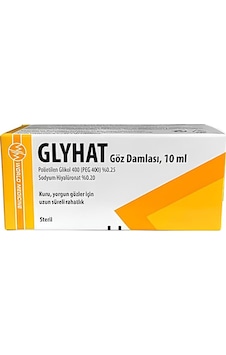 Glyhat Kuru ve Yorgun Gözler İçin Göz Damlası 10 ML