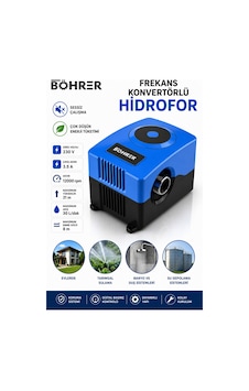 Böhrer Ba011343 Frekans Konvertörlü Sessiz-akıllı-sabit Basınç- Hidrofor Pompa - 2 Kat 4 Daire - Tri Böhrer Ba011343 Frekans Konvertörlü Sessiz-akıllı-sabit Basınç- Hidrofor Pompa - 2 Kat 4 Daire - Tri