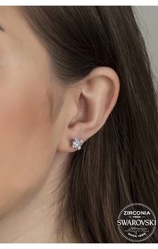 Union Swarovski Zirconia Kadın 0.92 Karat Tektaş Gümüş Küpe Union Swarovski Zirconia Kadın 0.92 Karat Tektaş Gümüş Küpe