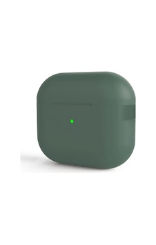 Kilifone - Apple Uyumlu AirPods Pro 2  - Kılıf Standart Silikon Kılıf - Koyu Yeşil