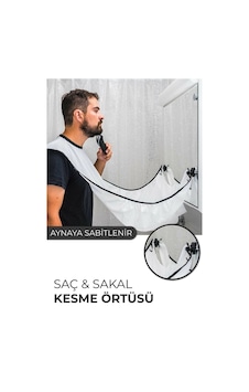 Sakal Saç Traş Önlük Lavabo Tıkama Önleyici Banyo Ayna Vantuz Yap Sakal Saç Traş Önlük Lavabo Tıkama Önleyici Banyo Ayna Vantuz Yap