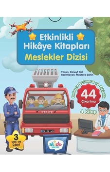 Etkinlikli Hikaye Kitapları Seti - Meslekler Dizisi - 4 Kitap Takım - Cüneyt Dal - Akide Şekeri Yayınları Etkinlikli Hikaye Kitapları Seti - Meslekler Dizisi - 4 Kitap Takım - Cüneyt Dal - Akide Şekeri Yayınları