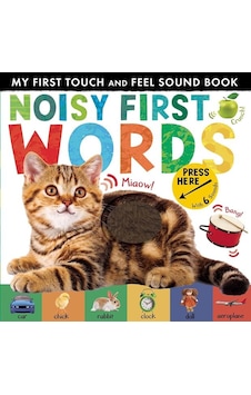 Noisy First Words My First Touch And Feel Sound Book Noisy First Words My First Touch And Feel Sound Book