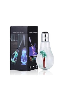Hava Nemlendirici Ampul Görünümlü Hazneli Buhar Makinesi 400 Ml. Hava Nemlendirici Ampul Görünümlü Hazneli Buhar Makinesi 400 Ml.