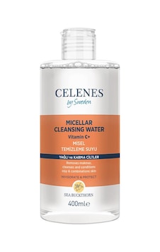 Celenes Sea Buckthorn Yağlı ve Karma Ciltler için Misel Temizleme Suyu 400 ML Celenes Sea Buckthorn Yağlı ve Karma Ciltler için Misel Temizleme Suyu 400 ML