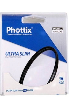 Phottix 62 MM Ultra Slim UV Protector Filtre Phottix 62 MM Ultra Slim UV Protector Filtre