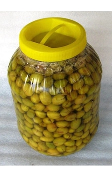 Doğal Kırma Salamura Yeşil Zeytin 5 KG