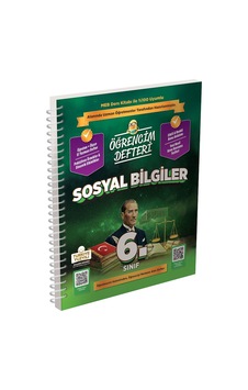 6.sınıf Sosyal Bilgiler Öğrencim Defteri Murat Eğitim Yayınları 6.sınıf Sosyal Bilgiler Öğrencim Defteri Murat Eğitim Yayınları