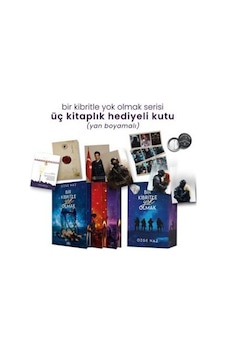 Bir Kibritle Yok Olmak Serisi Üç Kitaplık Yan Boyamalı Hediyel... Bir Kibritle Yok Olmak Serisi Üç Kitaplık Yan Boyamalı Hediyel...