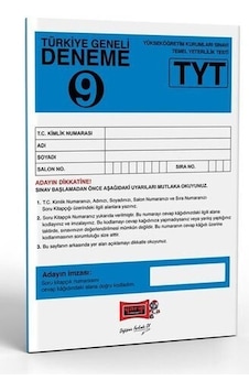 2022 Yargı Tyt Türkiye Geneli Deneme Sınavı 9 2022 Yargı Tyt Türkiye Geneli Deneme Sınavı 9