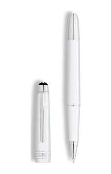 Montblanc 137121 Meisterstück Beyaz Klasik Roller Kalem Metalik Montblanc 137121 Meisterstück Beyaz Klasik Roller Kalem Metalik