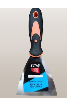 Fiber Saplı Spatula 100 Mm Paslanmaz Çelik Esnek Mala Macun, Alçı Ve Boya Uygulama Aparatı