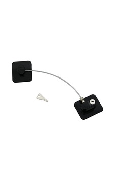 Siyah Plaka Halatlı Emniyet Kilit 5x6cm Yapışkanlı Montaj 2pc Çok Renkli Siyah Plaka Halatlı Emniyet Kilit 5x6cm Yapışkanlı Montaj 2pc Çok Renkli