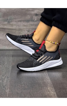 Tutınom Unisex Ortopedik Yumuşak Taban Günlük Yazlık Sneaker Spor Ayakkabı Sıyah - Kırmızı Tutınom Unisex Ortopedik Yumuşak Taban Günlük Yazlık Sneaker Spor Ayakkabı Sıyah - Kırmızı
