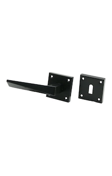 Eriş-13 Pratik Prizma Siyah Rozetli Kapı Kolu Takımı- 4'li Paket Eriş-13 Pratik Prizma Siyah Rozetli Kapı Kolu Takımı- 4'li Paket