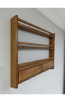 Kardemir Mutfak Terek Rafı 60 70 Cm Ahşap
