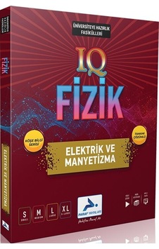 Paraf Yayınları Iq Fizik Elektrik Ve Manyetizma Soru Kütüphanesi