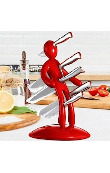Sn-29169 Kırmızı Çok Amaçlı Mutfak Tezgah Üstü Bıçak Tutucu Stand Organizer Renkli Sn-29169 Kırmızı Çok Amaçlı Mutfak Tezgah Üstü Bıçak Tutucu Stand Organizer Renkli