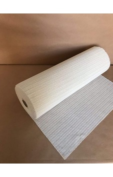 Şimşek Halı Kaydırmaz 60cm 400cm Beyaz Duvan İçin