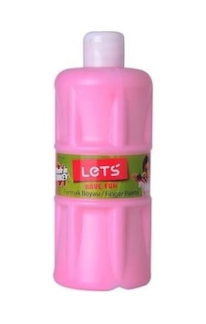 Lets Parmak Boyası Pembe 500Ml