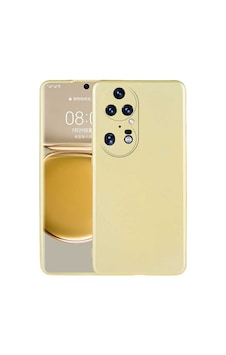 Zore Huawei P50 Pro Kılıf Nvth Premier Silikon Kapak - Gold Zore Huawei P50 Pro Kılıf Nvth Premier Silikon Kapak - Gold