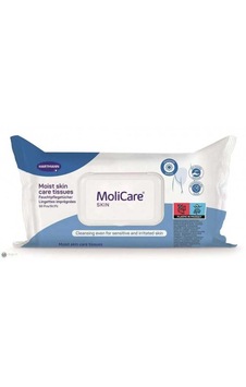 Hartmann Molicare Skin Nemli Cilt Bakım Mendili 50'li Hartmann Molicare Skin Nemli Cilt Bakım Mendili 50'li