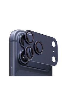 Apple Uyumlu iPad iPhone 17 Pro Max Zore Cl-20 Kamera Lens Koruyucu Lacivert Apple Uyumlu iPad iPhone 17 Pro Max Zore Cl-20 Kamera Lens Koruyucu Lacivert
