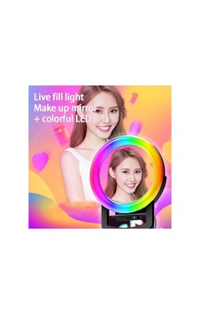 Telefon Kamera-rgb Led Selfie Işığı-5396 Telefon Kamera-rgb Led Selfie Işığı-5396