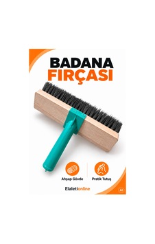 Badana Fırçası Ahşap Gövde Plastik Sap - 930366815