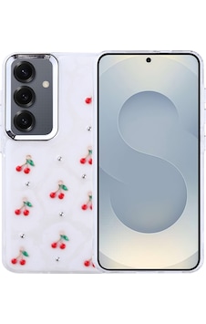 Galaxy S24 Kılıf Airbag Tasarımlı Simli Şeffaf Zore Kutup Kapak Kiraz Galaxy S24 Kılıf Airbag Tasarımlı Simli Şeffaf Zore Kutup Kapak Kiraz