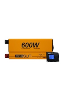 Mexxsun 12v 600w Ats Ups Şarjlı Tam Sinüs Inverter Ekranlı Mex600tc