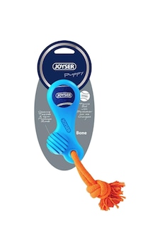 Joyser Bone Kauçuk İpli Kemik Yavru Köpek Oyuncağı 13x6 Cm